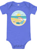 Beach Travel  Baby short sleeve one piece