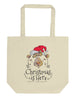 Christmas is Here Eco Tote Bag