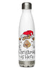 Christmas is Here Stainless Steel Water Bottle